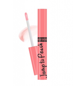 Фотография Belor Design Блеск для губ меняющ цвет JUMP TO PEACH (Персиковый)