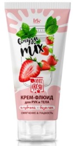 Фотография Iris Смузи mix • Крем-Флюид для рук и тела • Клубника И Базилик • 180мл