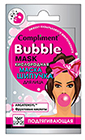 Фотография Compliment САШЕ BUBBLE MASK кислородная маска-шипучка для лица ПОДТЯГИВАЮЩАЯ 7мл • арт.879243