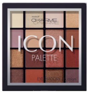 CHARME Палетка теней д/век ICON т.01 CH/E16-01 (Тёплый Нюд)