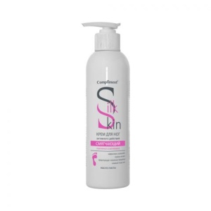 Фотография Compliment Silk Skin Крем для ног активного действия Смягчающий 200мл • арт.872817