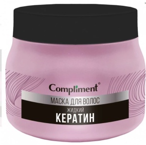 Фотография Compliment Маска для волос • Жидкий кератин • 400мл • арт. 917087