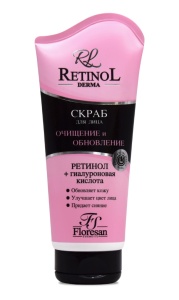 Флоресан Retinol Скраб для лица Очищение и Обновление, 150мл арт.Ф-349