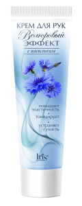 Фотография Iris Крем для рук • Велюровый эффект с ВАСИЛЬКОМ • 100мл