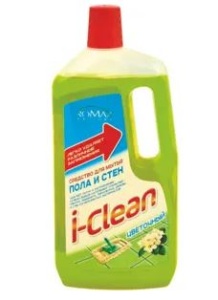 Фотография Romax Средство для мытья пола и стен • I-Clean • Цветочный • 1л