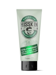 Фотография  Белита-М HISSKIN МУЖСКОЙ Гель-Стайлинг для укладки волос СИЛЬНОЙ фиксации 60г