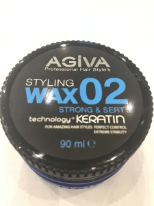 Фотография AGIVA Keratin Wax 02 Кератиновый Воск для волос СИЛЬНЫЙ Strong 90 мл.