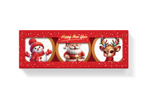 GLOBAL BIO COSMETIC Beauty Desserts НАБОР подарочный №163 Happy New Year (ИМБИРНЫЕ ПЕЧЕНЬКИ) арт.GB-