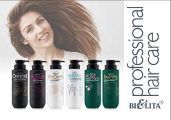 Фотография линейки Professional HAIR CARE косметики БЕЛИТА