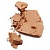 Фотография Charme Матирующая крем-пудра 2 в 1 CH/P2-4 • Песочный беж