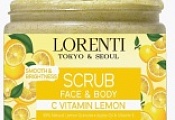 Фотография СНИЖЕНИЕ ЦЕНЫ на LORENTI СКРАБ для лица и тела LEMON (Лимон), 500 мл срок до 11.2026