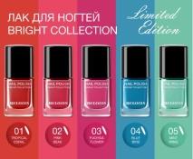 Фотография линейки Лак для ногтей "Bright Collection" косметики ДЕКОРАТИВНАЯ КОСМЕТИКА RELOUIS